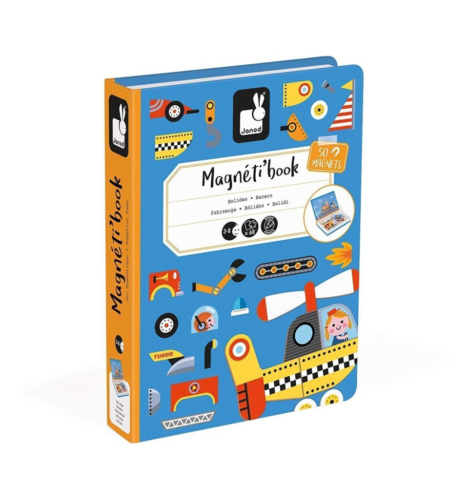 Primera imagen del Magnetibook coches - Libro Magnético