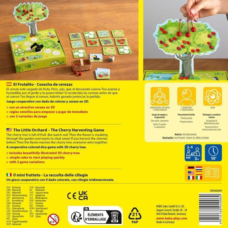 Quinta imagen de El frutalito Juego cooperativo de HABA
