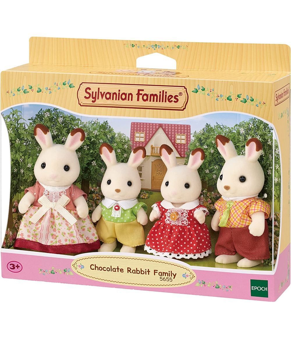 Segunda imagen de la Familia Conejos Chocolate - Sylvanian Families
