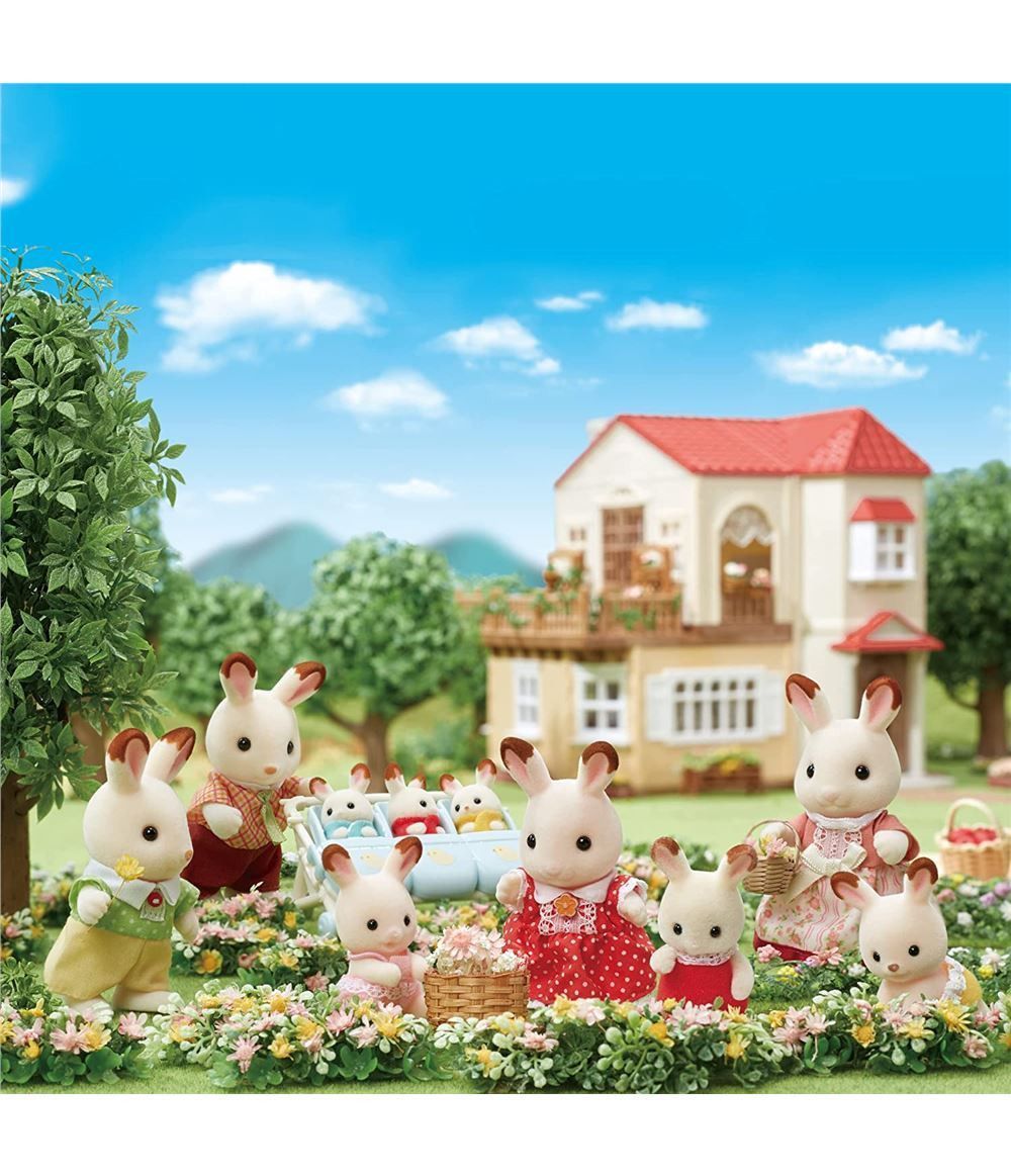 Tercera imagen de la Familia Conejos Chocolate - Sylvanian Families