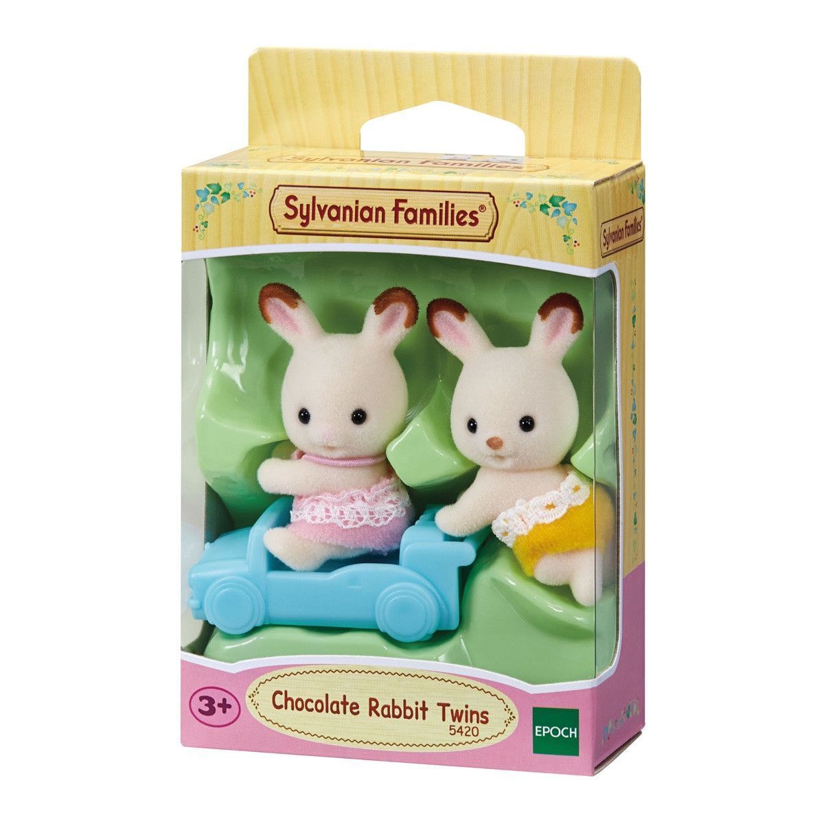 Segunda imagen de los Gemelos conejo chocolate Sylvanian Families