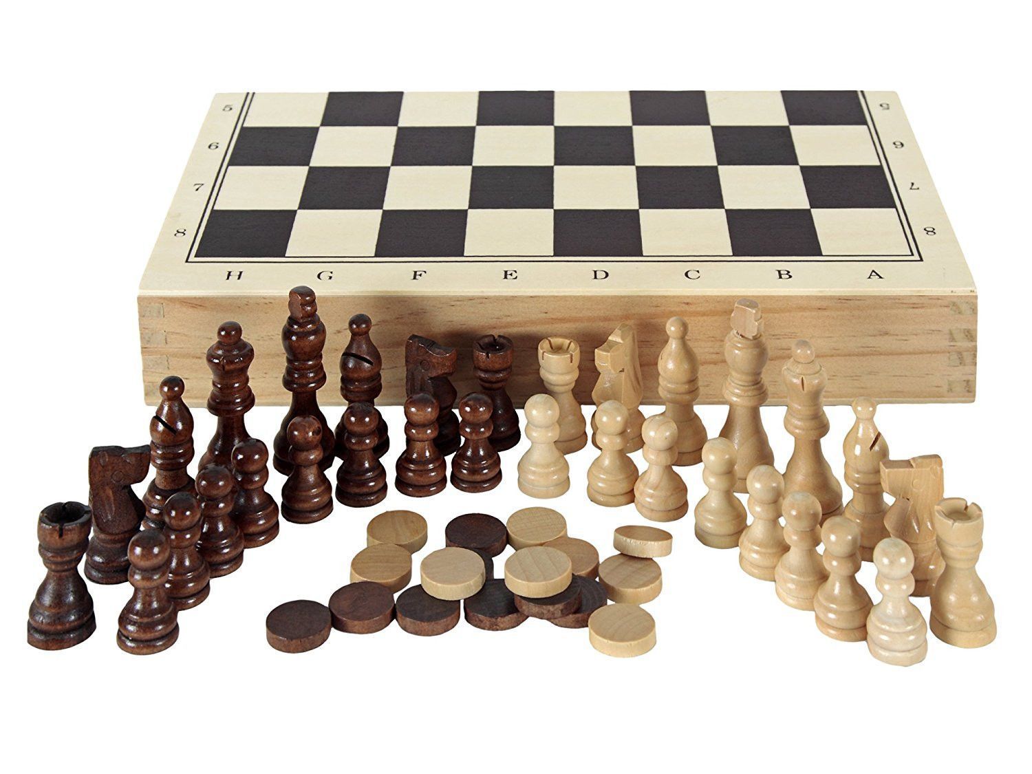 Primera imagen del Estuche ajedrez damas backgammon