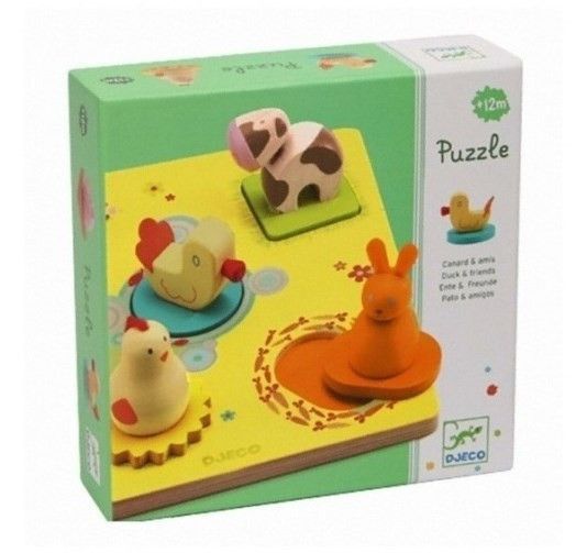 Segunda imagen del Puzzle encajable de madera Bildi