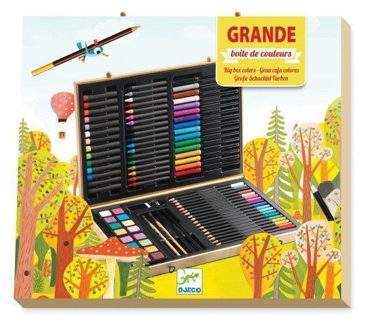 Primera imagen de la Caja grande de colores - Djeco