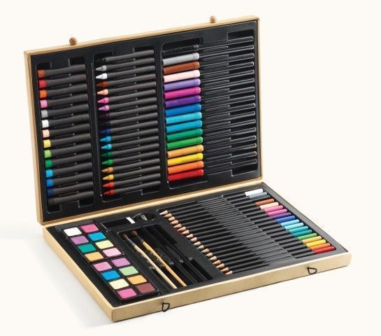 Segunda imagen de la Caja grande de colores - Djeco