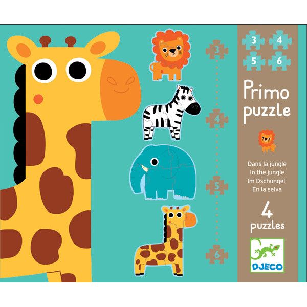 Imagen del Puzzle evolutivo en la Jungla