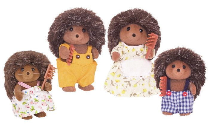 Primera imagen de la Familia Erizos - Sylvanian Families
