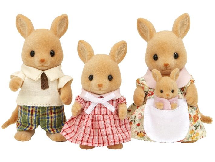 Primera imagen de la Familia Canguros - Sylvanian Families