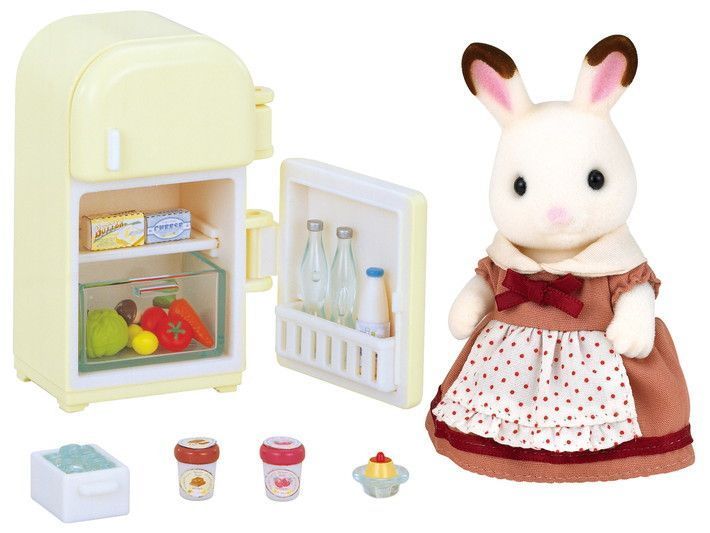 Primera imagen del Set mamá conejo chocolate con nevera - Sylvanian Families