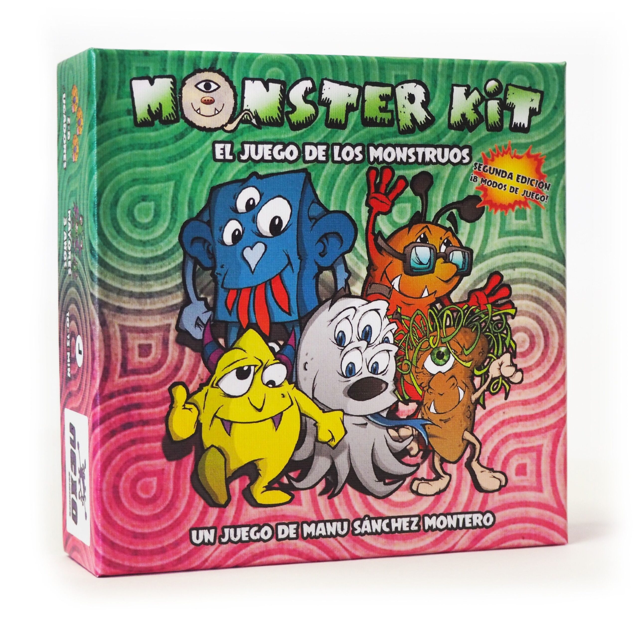 Primera imagen del Monster Kit - juego de mesa con 8 posibilidades de juego