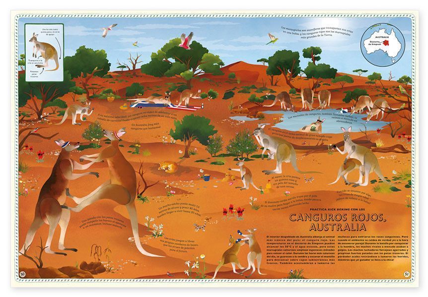 Tercera imagen del Atlas de aventuras animales