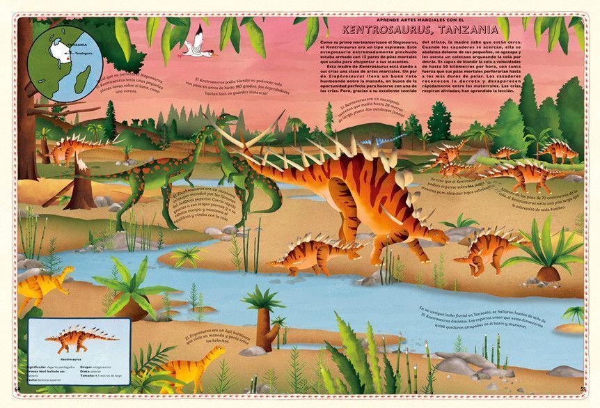 Segunda imagen del Atlas de aventuras dinosaurios