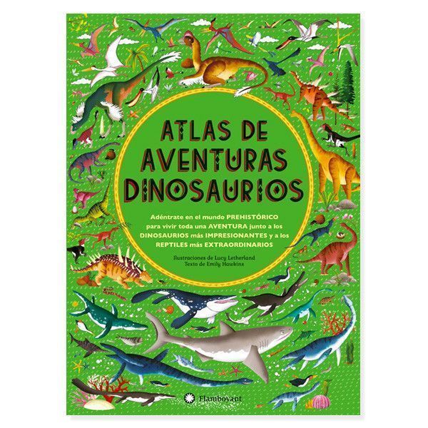 Primera imagen del Atlas de aventuras dinosaurios