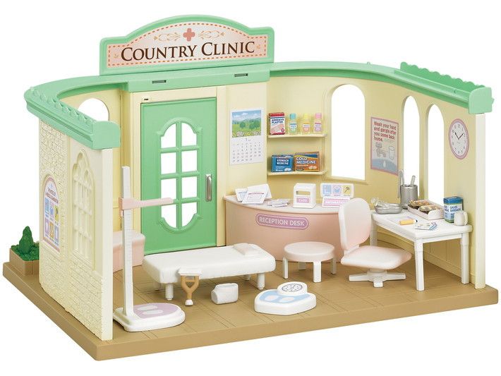Primera imagen de la Clínica Country - Sylvanian Families