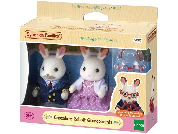 Segunda imagen de los Abuelos conejo chocolate barco - Sylvanian Families