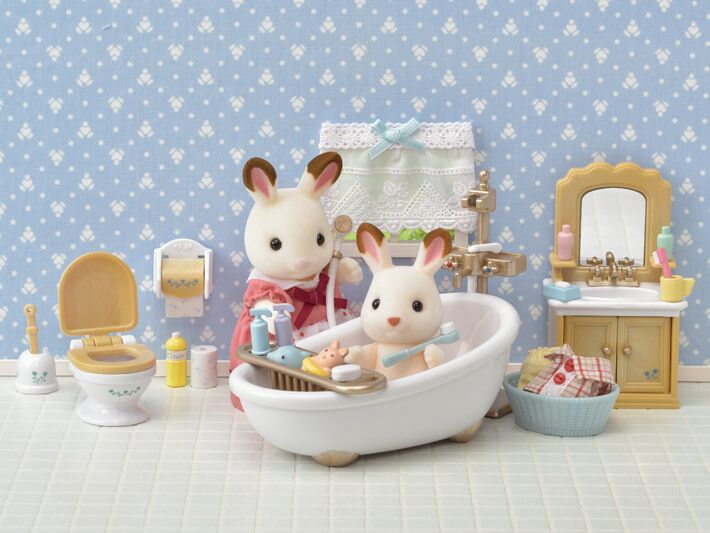 Primera imagen del Set Baño Country - Sylvanian Families