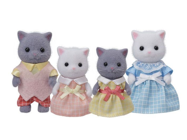 Primera imagen de la Familia Gatos Persa - Sylvanian Families