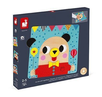 Juego magnético Caras de Animales
