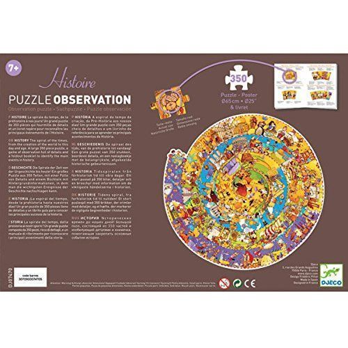Cuarta imagen del Puzzle observación historia - 350 piezas