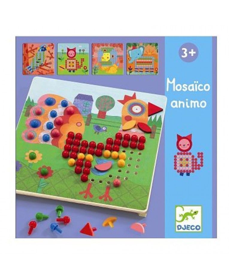 Primera imagen del Juego mosaico Animo - Djeco