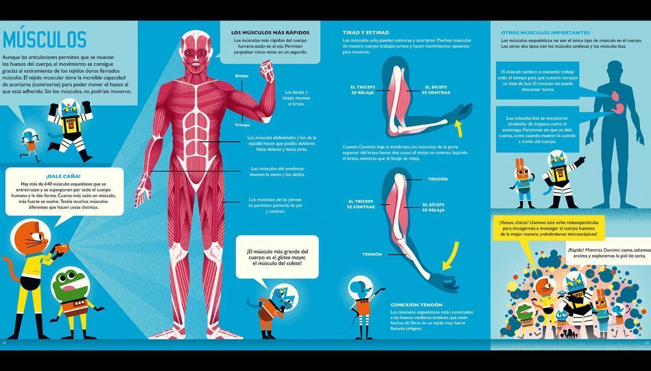 Quinta imagen de El profesor Astrocat y la odisea del cuerpo humano - Bárbara Fiore