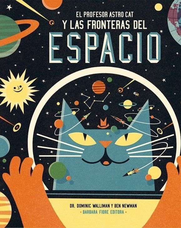 Primera imagen de El profesor Astrocat y las fronteras del espacio - Bárbara Fiore