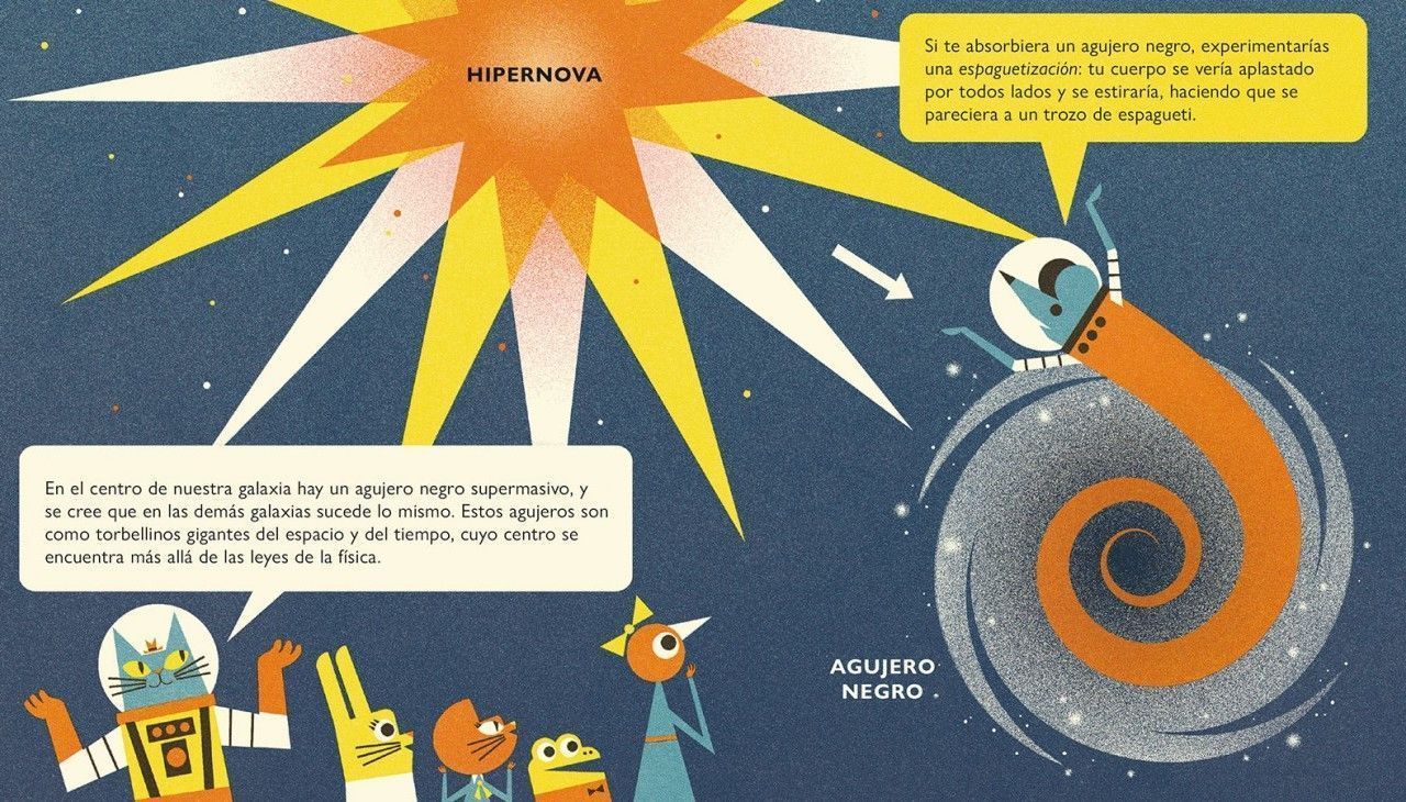 Quinta imagen de El profesor Astrocat y las fronteras del espacio - Bárbara Fiore
