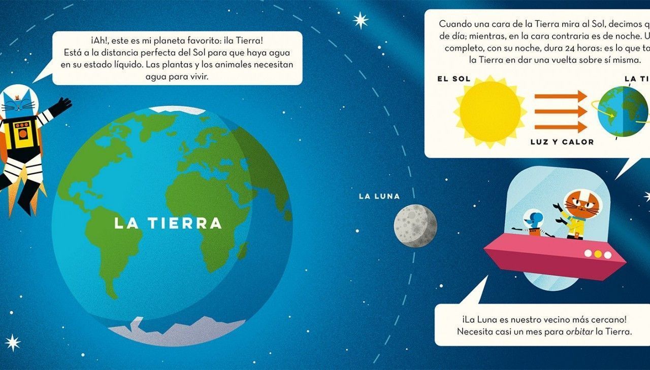 Quinta imagen de El profesor Astro Cat y el Sistema Solar - Bárbara Fiore