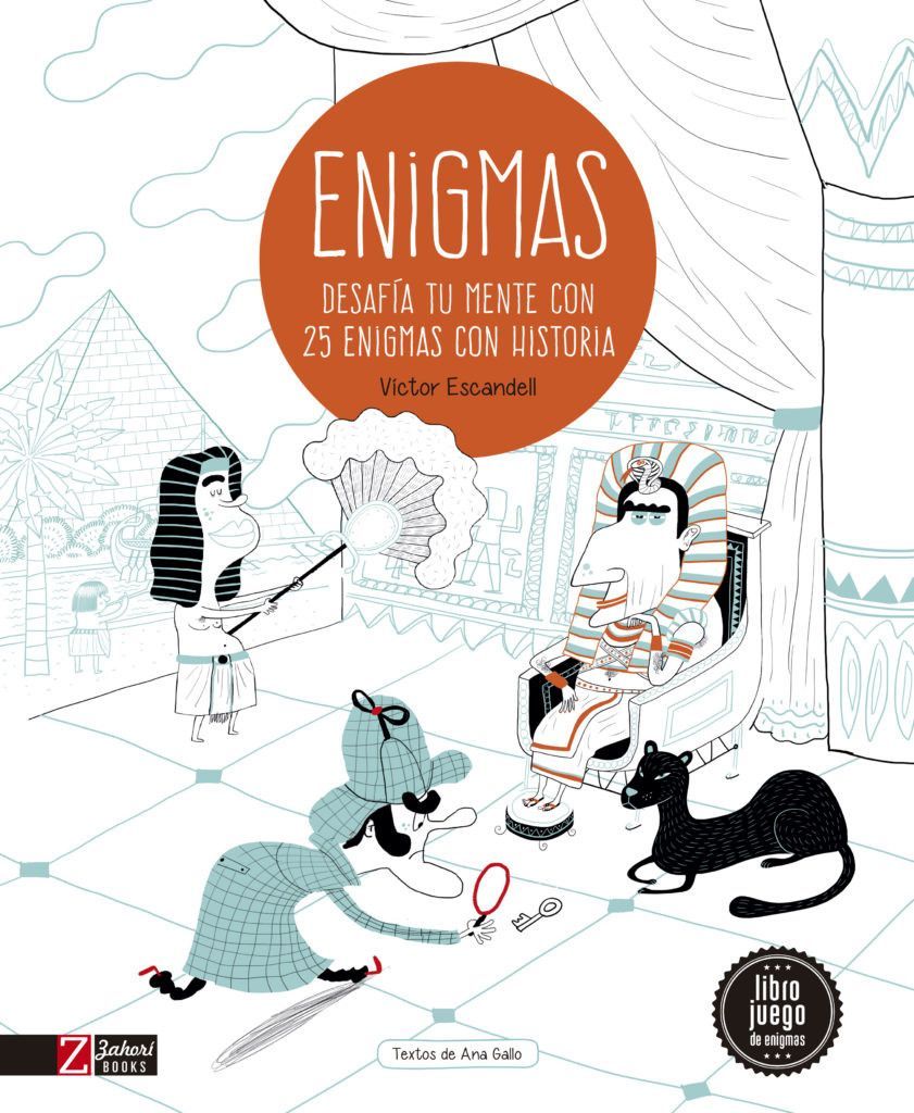 Primera imagen de Enigmas de la historia - libro juego con 25 misterios a resolver - Zahorí de Ideas
