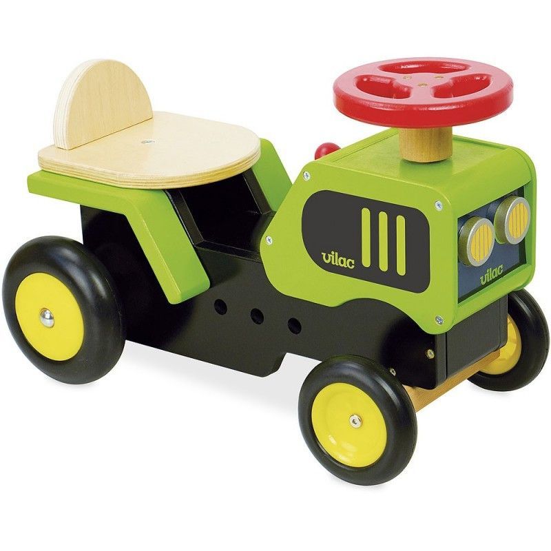 Primera imagen del Tractor correpasillos de madera - Vilac