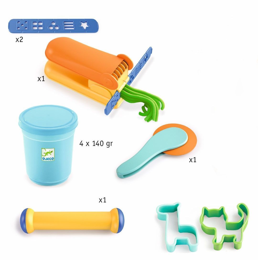 Segunda imagen de Pasta para moldear todo para comenzar - plastilina - Djeco