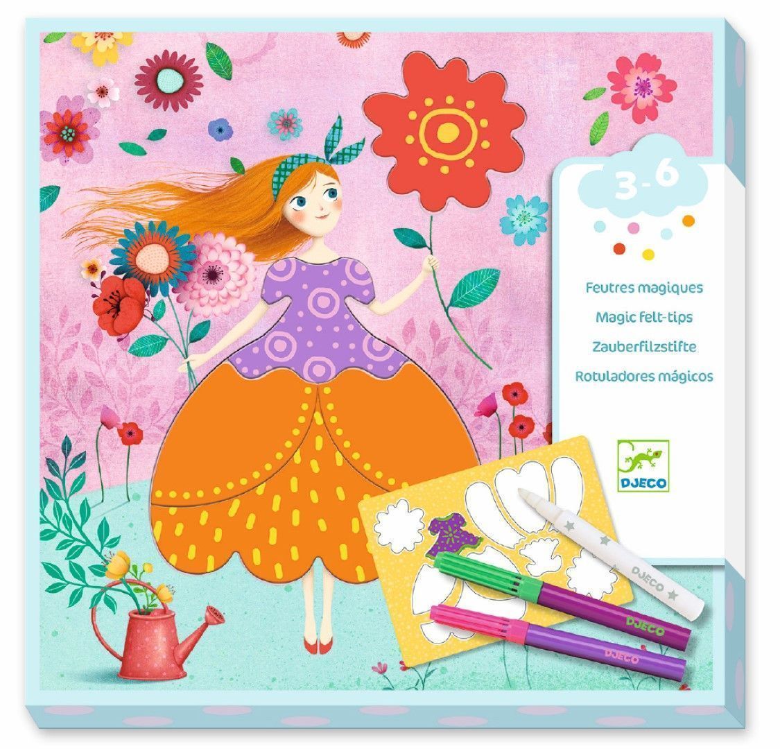 Primera imagen del Taller de rotuladores mágicos "Los Hermosos Vestidos de Marie" - Djeco