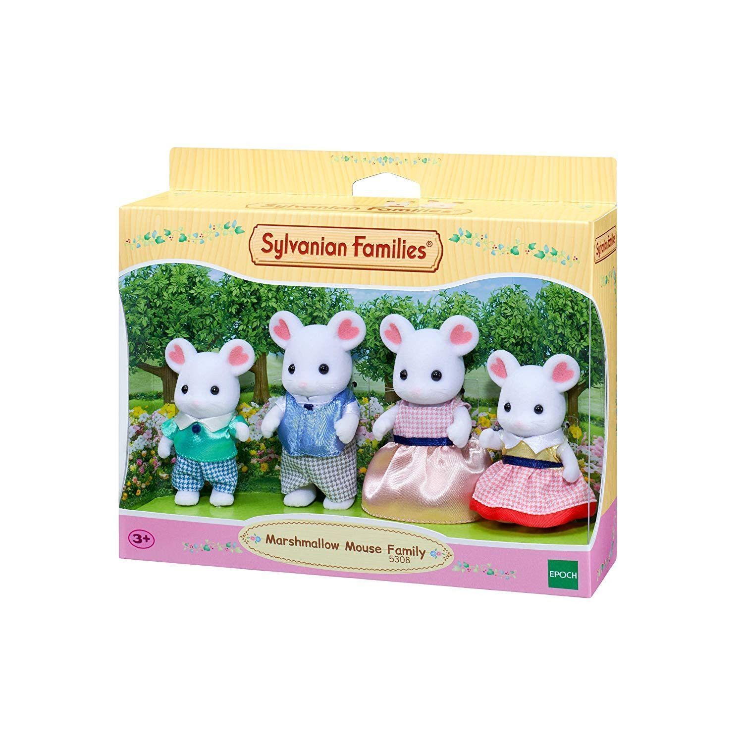 Segunda imagen de la Familia Ratón Marshmallow - Sylvanian Families