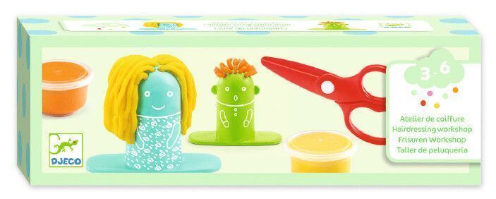 Primera imagen del Taller de peluquería con plastilina - Djeco