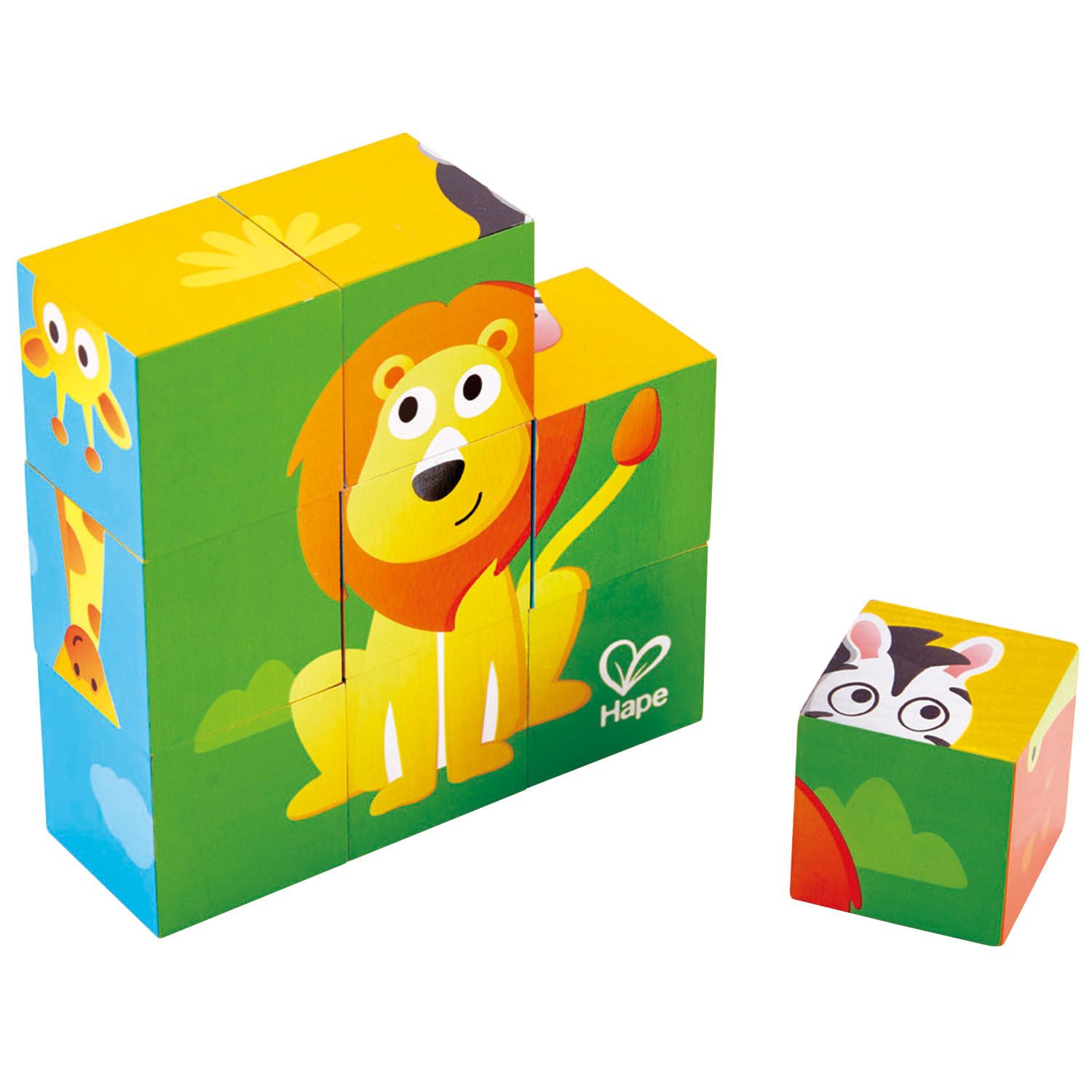 Primera imagen del Rompecabezas de madera HAPE jungla