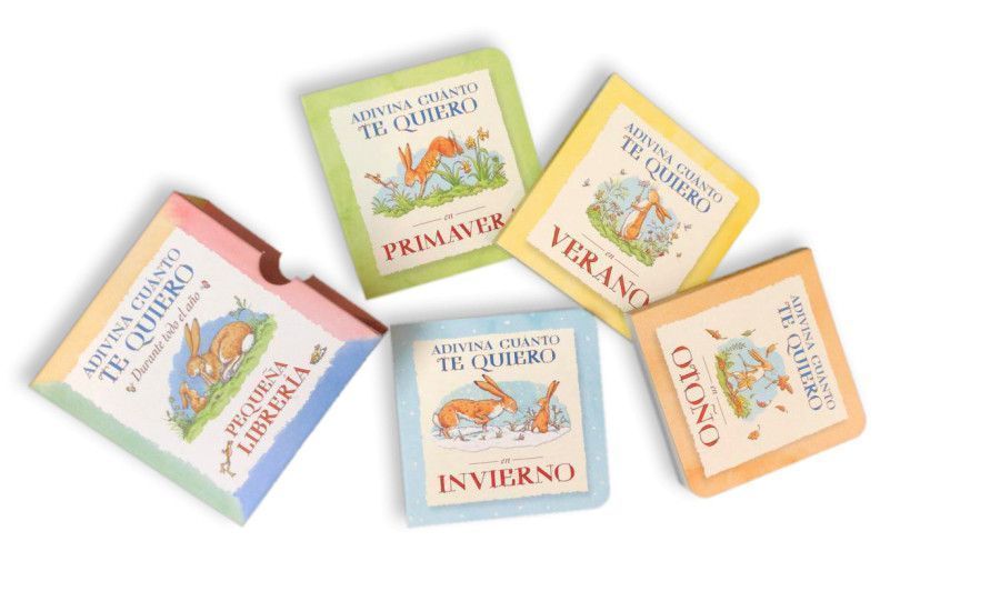 Primera imagen de Adivina cuánto te quiero durante todo el año - pequeña librería