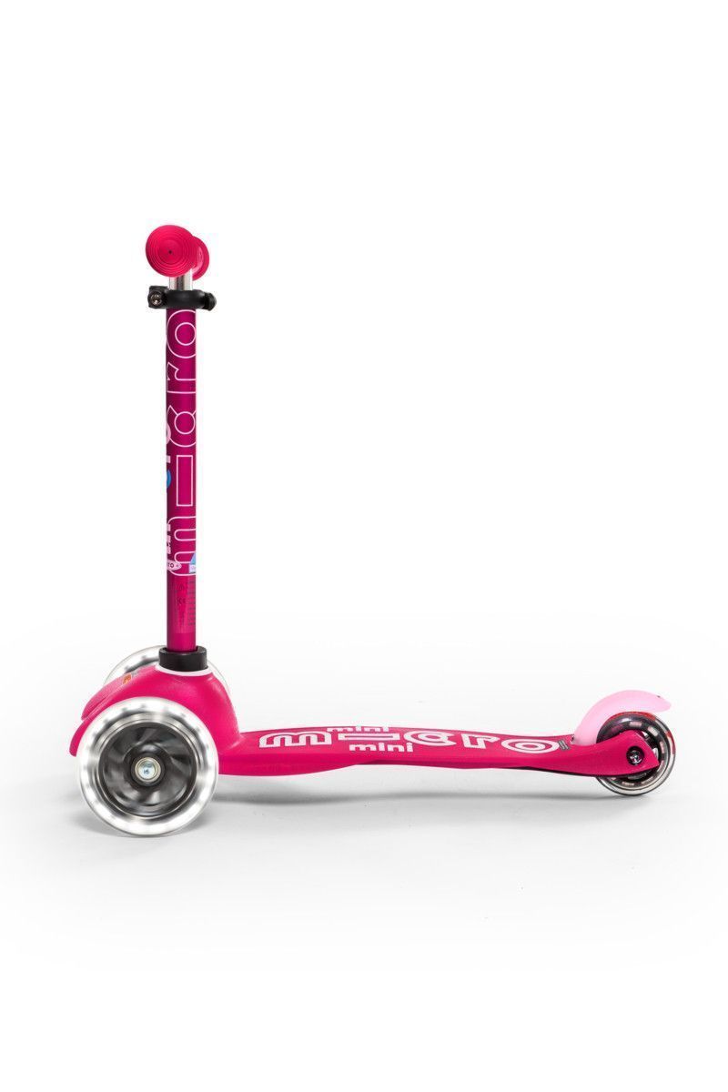 Sexta imagen del Patinete Micro Mini Deluxe Rosa LED - MMD075