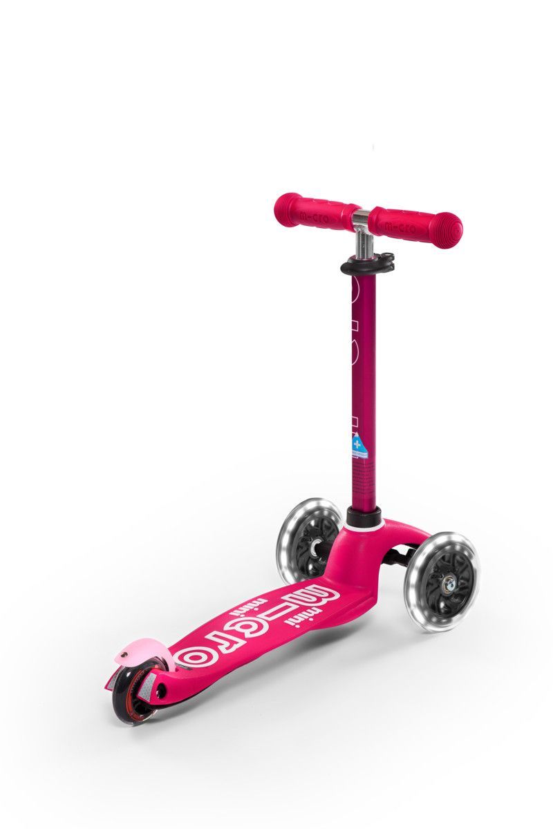 Séptima imagen del Patinete Micro Mini Deluxe Rosa LED - MMD075