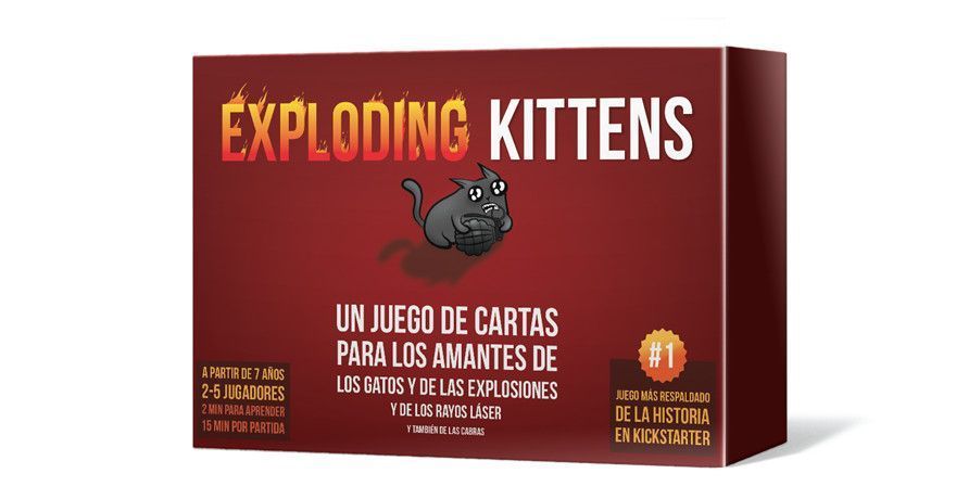 Primera imagen de Exploding Kittens - juego de cartas