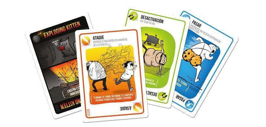 Segunda imagen de Exploding Kittens - juego de cartas