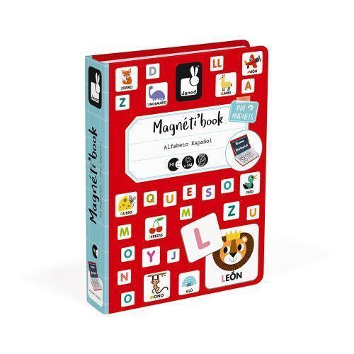 Imagen frontal del Magnetibook alfabeto español