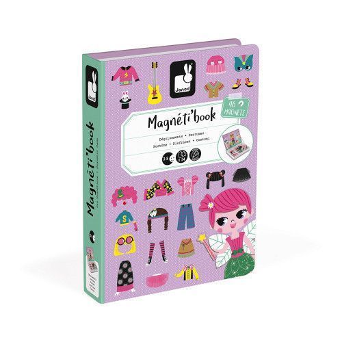Primera imagen del Magnetibook Disfraces chicas - Janod