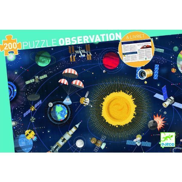 Segunda imagen del Puzzle observación El Espacio - Djeco