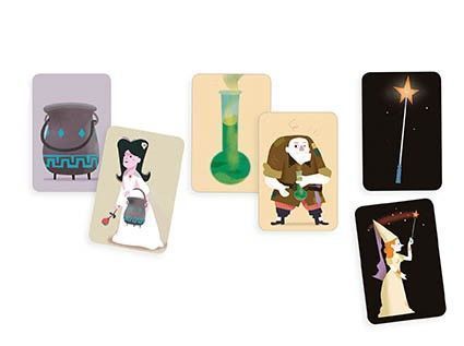 Segunda imagen de Magic School - juego de cartas Djeco