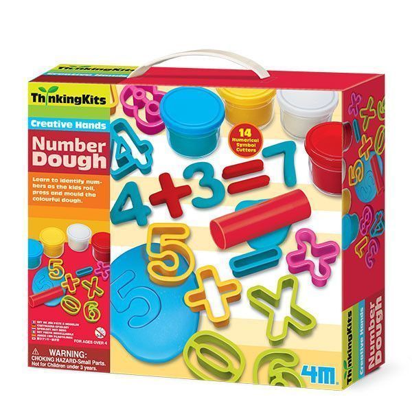 Primera imagen del Kit de plastilina números - 4M