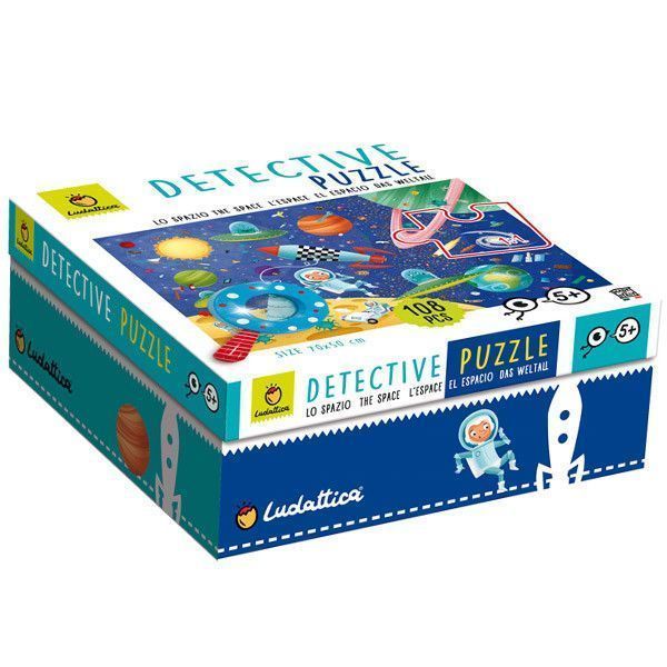 Imagen de la caja del Puzzle detective El Espacio