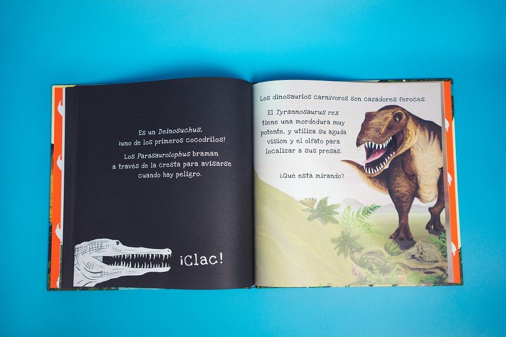 Segunda imagen de Dinosaurios, un libro para iluminar - Astronave