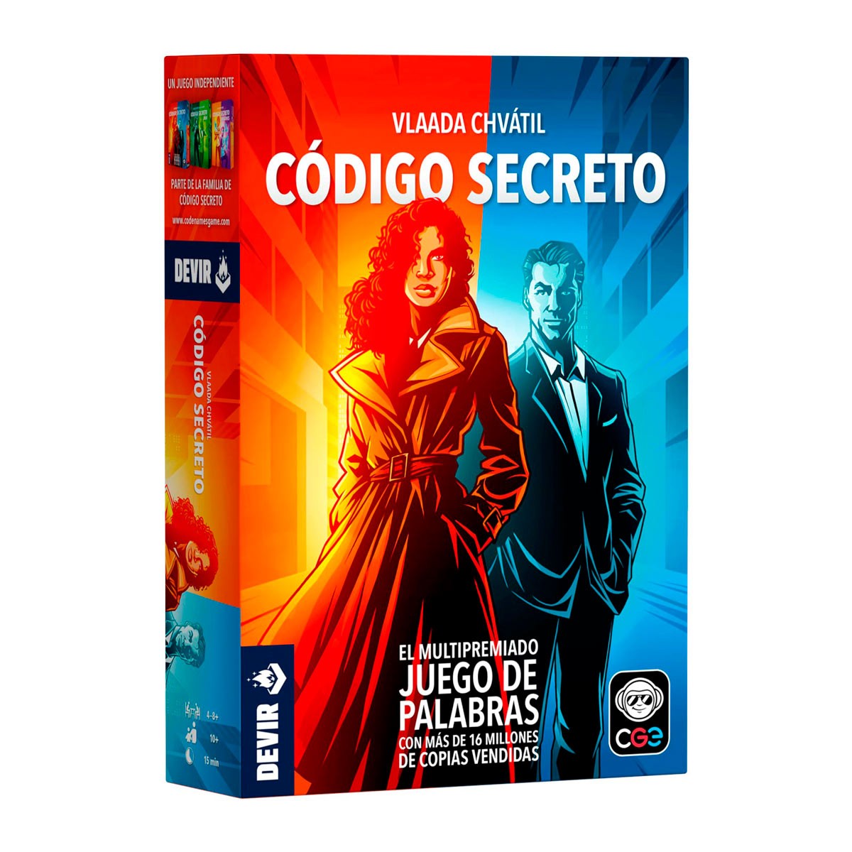 Primera imagen de Código secreto - Juego de mesa de Devir
