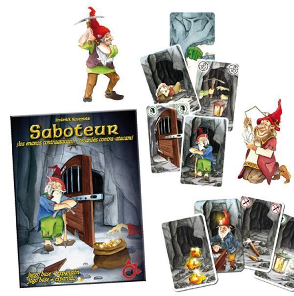 Segunda imagen de Saboteur - Juego de mesa - Mercurio