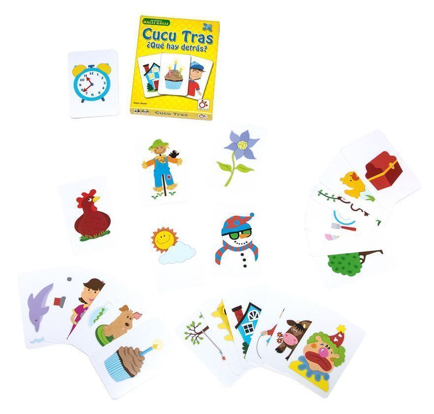 Segunda imagen de Cucu Tras - juego de cartas de observación - Mercurio
